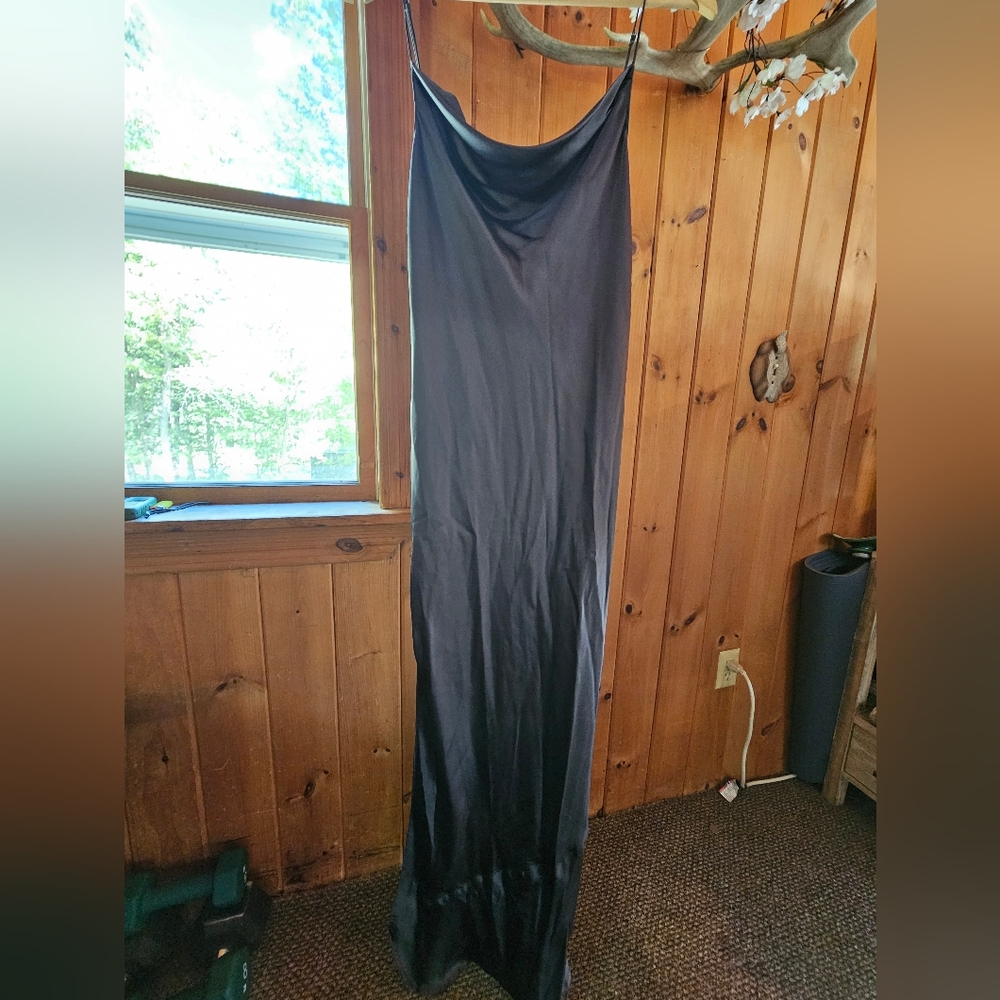 Nili Lotan Charcoal Gray Dress